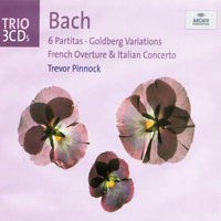 Pinnock, Trevor - Bach: 6 Partitas, French Overture, Italian Concerto, Goldberg Variations (CD 2)