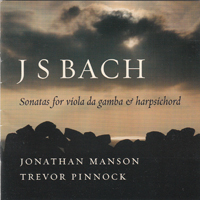 Pinnock, Trevor - J.S.Bach: Sonatas for Viola da Gamba & Harpsichord (with Jonatan Manson)