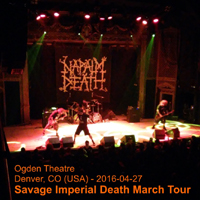 Napalm Death - Denver CO, 2016-04-27