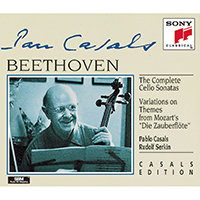 Pablo Casals - Beethoven: Complete Cello Sonatas & Variations on Zauberflote Themes (CD 2)