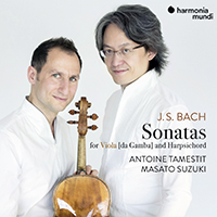 Masato Suzuki - J. S. Bach: 3 Sonatas For Viola [da Gamba] And Harpsichord, BWV 1027-1029 (feat. Antoine Tamestit)