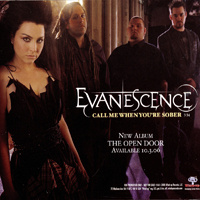 Evanescence - Call Me When You're Sober (Single)