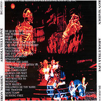 Iron Maiden - 1992.08.22 - Absolutly Live (