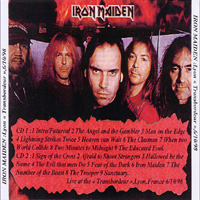 Iron Maiden - 1998.10.06 - Lyon '98 (Le Transbordeur, Lyon, France: CD 2)
