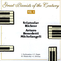 Various Artists [Classical] - Great Pianists Of The Century (Box Set)  Vol. 4