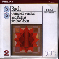 Arthur Grumiaux - Arthur Grumiaux Play Bach's Partitas & Sonates For Violin Solo (CD 1)
