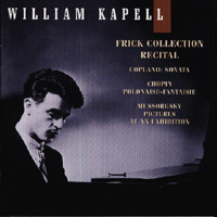 William Kapell - William Kapell Edition Vol.4: Frick Collection Recital