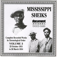 Mississippi Sheiks - Complete Recorded Works, Vol. 3 (1931-1934)