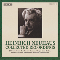 Heinrich Neuhaus - Collected Recordings (CD 10)