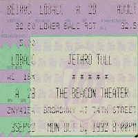Jethro Tull - 1992.10.05 - Beacon Theater, New York, NY, USA