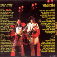 Queen - 1979.04.20 - Zoom 1979 (Osaka, Japan: CD 3)