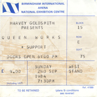 Queen - 1984.09.02 - Birmingham (CD 2)