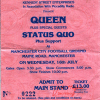Queen - 1986.07.16 - Live in Manchester (Maine Road in Manchester, England: CD 2)