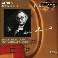 Alfred Brendel - Great Pianists Of The 20Th Century (Alfred Brendel III) (CD 2)