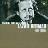 Lazar Berman - Historic Russian Archives, Lazar Berman Edition (CD 5)