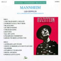 Led Zeppelin - 1980.07.03 - Eisstadion, Mannheim, Germany (CD 1)