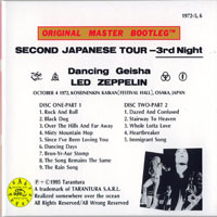 Led Zeppelin - 1972.10.04 - The Campaign, Japan Tour '72 (CD 06: Dancing Geisha - Festival Hall, Osaka)