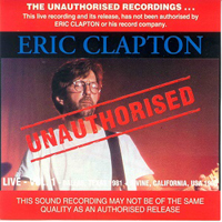 Eric Clapton - 1981 Live Vol.1 - Dallas Texas, Irvine California