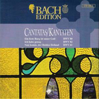 Johann Sebastian Bach - Bach Edition Vol. III: Cantatas I (CD 1) - BWV 80, 82, 61