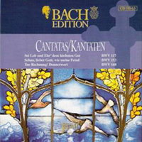 Johann Sebastian Bach - Bach Edition Vol. III: Cantatas I (CD 15) - BWV 117, 153, 168