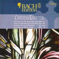 Johann Sebastian Bach - Bach Edition Vol. III: Cantatas I (CD 7) - BWV 111, 159, 165, 22