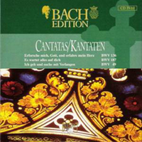 Johann Sebastian Bach - Bach Edition Vol. IV: Cantatas II (CD 10) - BWV 136, 187, 49