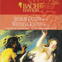 Johann Sebastian Bach - Bach Edition Vol. V: Vocal Works (CD 10) - Secular Cantantas