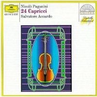 Niccolo Paganini - Paganini Nicolo - 24 Capricci For Solo Violin Op. 1 (performed by Salvatore Accardo)