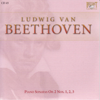 Ludwig Van Beethoven - Ludwig Van Beethoven - Complete Works (CD 45): Piano Sonatas Op. 2 Nos. 1, 2, 3
