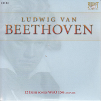 Ludwig Van Beethoven - Ludwig Van Beethoven - Complete Works (CD 81): 12 Irish Songs Woo 154 Complete