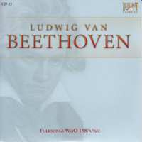 Ludwig Van Beethoven - Ludwig Van Beethoven - Complete Works (CD 85): Folksongs Woo 158 A B C