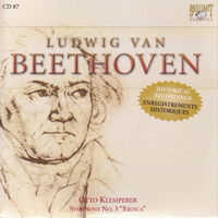 Ludwig Van Beethoven - Ludwig Van Beethoven - Complete Works (CD 87): Symphony No. 3, Leonore Overtures - Otto Klemperer