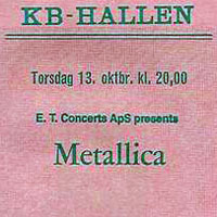 Metallica - 1988.10.13 - KB Hallen - Copenhagen, Denmark (CD 2)