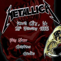 Metallica - 1993.01.28 - Carver-Hawkeye Arena - Iowa City, IA (CD 1)