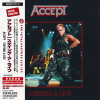 Accept - Staying A Life (Japan Release, 2005: CD 2)