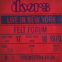 Doors - Live in New York (6 CDs Box Set, CD 1: Felt Forum, New York - January 17, 1970, 1st Show)