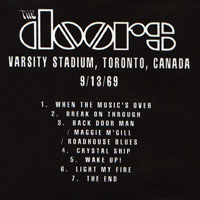Doors - 1969.09.13 - Live at the Varsity Stadium, Toronto, Canada