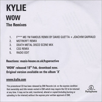 Kylie Minogue - Wow (The Remixes)