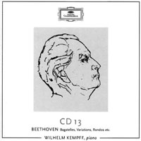 Wilhelm Kempff - The Solo Repertoire (CD 13: Beethoven - Bagatelles, Variations, Rondos etc.)