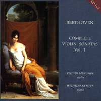 Wilhelm Kempff - Menuhin & Kempff play Beethoven's Violin Works (CD 2)