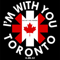 Red Hot Chili Peppers - I'm with You Tour 2012.04.28 Toronto, CA