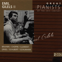 Emil Gilels - Great Pianists Of The 20Th Century (Emil Gilels III) (CD 1)