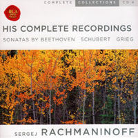 Sergei Rachmaninoff - His Complete Recordings (CD 4) Beethoven, Schubert, Grieg