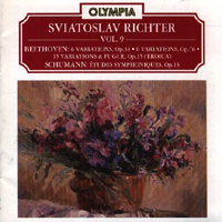 Sviatoslav Richter - Sviatoslav Richter, Vol. 9: Beethoven: 6 Variations, Op 34; 6 Variations, Op. 76; 15 Variations & Fugue, Op. 35 ('eroica'); Schumann: Etudes Symphoniques, Op. 13