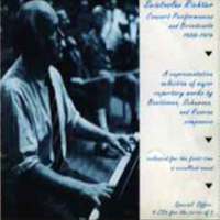 Sviatoslav Richter - Concert Performances and Broadcasts 1958-1976 (CD 1)