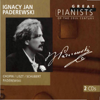 Ignacy Jan Paderewski - Great Pianists Of The 20Th Century (Ignacy Jan Paderewski) (CD 1)