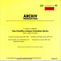 Helmut Walcha - Johann Sebastian Bach - Orgelwerke BWV 565, 525, 768, 552, 645-650