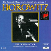 Vladimir Horowitzz - The Complete Masterworks Recordings 1962-1973, Volume VII: Early Romantics - CD1