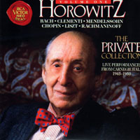Vladimir Horowitzz - The Complete Original Jacket Collection (CD 60: The Private Collection)