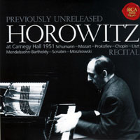 Vladimir Horowitzz - The Complete Original Jacket Collection (CD 68: Carnegie Hall, March 5, 1951)